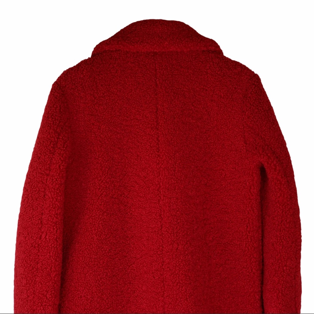 Kenneth Cole NY Sherpa Teddy Bear Coat  NWT - Picture 6 of 13